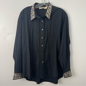 Christine Alexander Embellished Swarovski Crystal Top